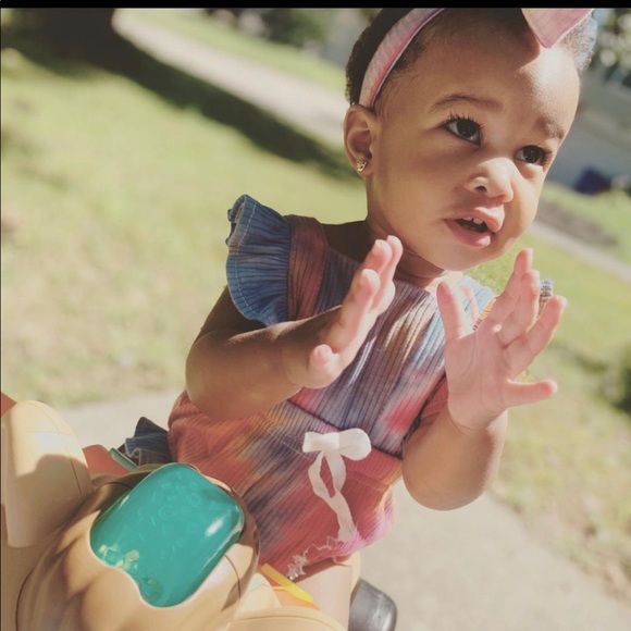 Tie dye on-site romper - Picture 5 of 5